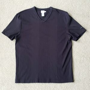 Men's CALVIN KLEIN JEANS XL Black Dress Shirt